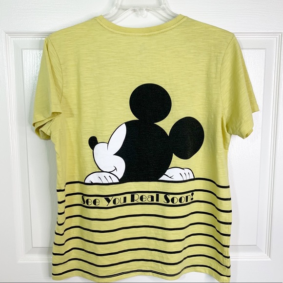 Disney Mickey Mouse See Ya Real Soon SS Tee Shirt - Picture 7 of 9